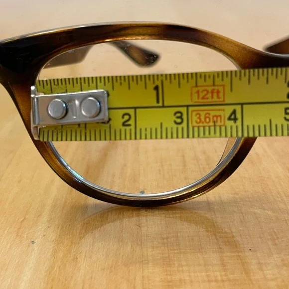 Ray-Ban RJ 9068S Eyeglasses Kids 47 16 130 Tortoise Brown Havana Cat Eye Frames - Picture 6 of 9